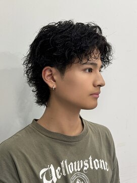 ナチュラルウェーブショート