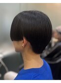 大人ショートボブ
