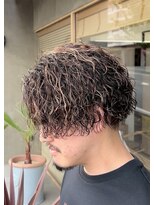 エッジ(EDGE)&nbsp;大分メンズ刈り上げマッシュツイストスパイラルパーマスタイル