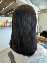 クラップス オル 金沢八景(CLAPS Ore)&nbsp;追浜顔周りレイヤーカット顔周りカットブリーチなしダブルカラー