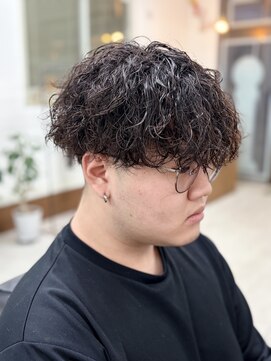 サムズヘア(Sam's hair) メンズカットツイストスパイラルパーマ