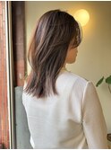 〈浅草 半個室〉透け感ミディ