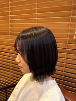 エクファ ヘア リゾート 大津 瀬田店(ex-fa hair resort)&nbsp;イメチェン/ピンクベージュ/アンブレラカラー/前髪/大津/瀬田