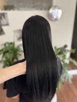 アロハナ 津店(ALOHANA)&nbsp;ブルーブラック/透明感カラー/赤み消し/髪質再生/20代/学割/艶髪