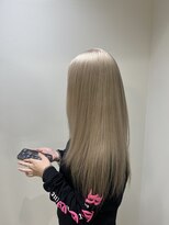 アッシュ 戸塚店(Ash)&nbsp;【戸塚】髪質改善プレミアムブリーチ×ハイトーンミルクティー