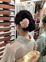キモノクイーン(KIMONO QUEEN)&nbsp;すっきり上品編み込みシニオン