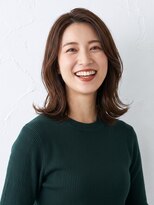 と和 巣鴨&nbsp;髪質改善・白髪染め対応/大人艶くびれレイヤーミディ