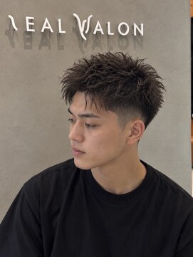 ジールサロン 学園の森店(ZEALSALON) アップバングショート/刈り上げアップバング