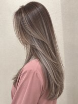 リノ 寺田町南口店(rino) 顔周りレイヤーカットで小顔見せロング