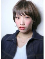 ヘアデザイン アネーロ(hair design anello) 【anello】グレージュショート