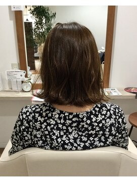キャトル(hair make QUATRE) 大人切りっぱなしボブ☆