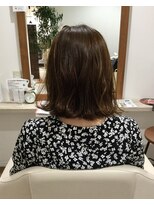 キャトル(hair make QUATRE) 大人切りっぱなしボブ☆