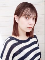 オーシャン(Ocean)&nbsp;[OCEAN Hair&Life藤原純]  ストレートボブ×くすみカラー☆