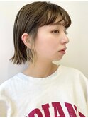 美髪/ホワイトグレージュ/大人かわいい/こなれミディ[銀座]