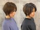 アムレヘアー(amule hair)の写真/大胆なイメチェンもメンテナンスもお任せ☆クセを見極めてサロン帰りも美しいシルエットを実現♪