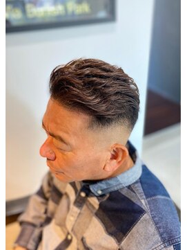 メンズサロン ウエストサイドカットクラブ(Men's West Side Cut Club) ベリーショート×パート