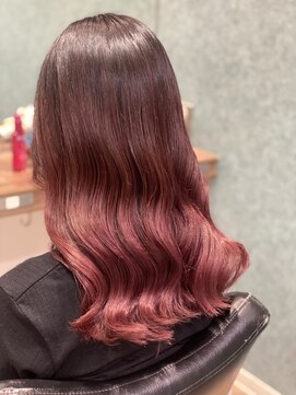 アッシュ 菊名店(Ash) ★ピンクバイオレットグラデーション★