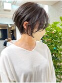 絶壁解消/ひし形/前下がり/大人ショートボブ/30代/40代★猪狩★