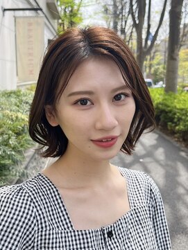 ビュートリアム 広尾(BEAUTRIUM) 30代40代◎小顔見えひし形大人レイヤーボブ