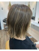 フィルメヘアー(filme hair) ハイライトボブ