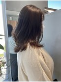 レイヤーカット×セミロング☆