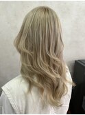 ホワイトベージュホワイトカラーイルミナカラー