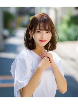 ミラリー トウキョウ(Mirareee Tokyo) ブルベイエベ◎垢抜けシースルー☆愛されミディアム　新宿代々木