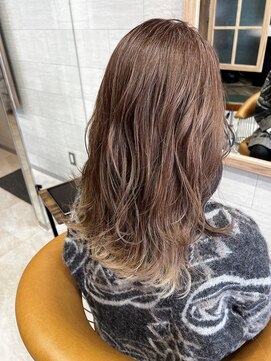 ニーチ(nieicHi) インナーカラーベージュ