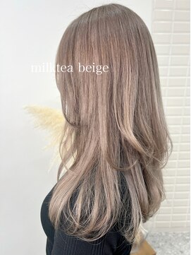 ベルフェミンクレイル(Belle femin CLAIRE) milktea beige★masami style