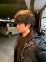 ヘアーワークス ボナ ウニクス店(HAIR WORKS bona)&nbsp;波巻きツイストスパイラルパーマツーブロック#1