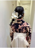 大人っぽい卒業式スタイル