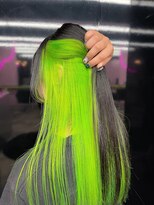 キジ(KIJI)&nbsp;★ライムグリーン×インナーカラー★