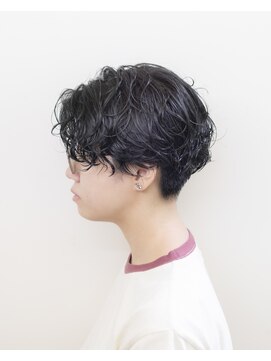 ルプラ ガーデン(le-pla garden) マッシュショート#ケアパーマ#ショートカット#簡単スタイリング