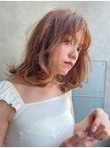 【ROJITHA原宿表参道】モカブラウン×ボブスタイル
