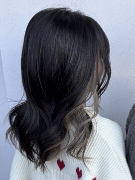 ドルチェヘアー(DOLCE HAIR) グレージュインナーカラー