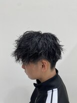 アヴァンス イオンモール和歌山店(AVANCE)&nbsp;ツイストパーマ×ツーブロック×ナチュラルフェード