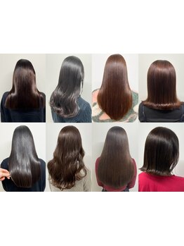 【名駅/国際センター】髪質改善/縮毛矯正/水素ケアなどの最新の薬剤を使ったストレートでうるツヤ髪に♪