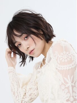 ルクスバイアフィナー(Luxo by Afinar) 【町田/Luxo by Afinar】大人可愛いマッシュショートウルフボブ