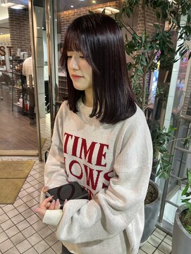 ヘアーアンドメイク ビス(HAIR&MAKE bis) カシスピンク/カシスレッド/髪質改善トリートメント