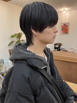 パークレーン アイス イヴェン(park lane ICI yeven)&nbsp;ウルフメンズマッシュシースルーバングシースルーマッシュYUKI