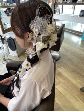 コワファースト 大分(COIFF1RST) 成人式/前撮り/ヘアセット/編みおろし/高校生