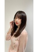 縮毛ストレート！