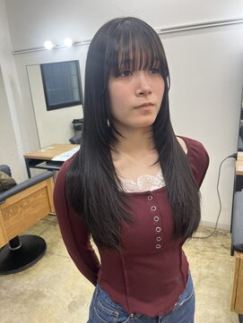 ココロ(COKORO) ロングレイヤー_酸性縮毛矯正_艶髪