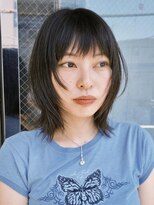 ボコカ(bococa) 【macana指名】ウルフレイヤーミディアムボブ向ヶ丘遊園