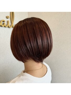 リアヘアー(Li'a hair) ブリーチなしで作る暖色カラー