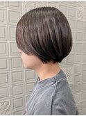 丸みショートボブ