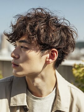 ジュール メンズ 大分(Joule men's) フェザーパーマ/スパイキーショート/スペインカール/[大分駅]