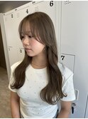 髪質改善×シアーベージュ