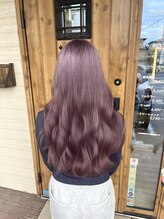 フゥカ 類家店(fuka) 透明感ラベンダーグレージュ【八戸 類家】