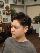 ディーアイジーカットクラブ(DiG CUT CLUB) ツーブロックパーマ